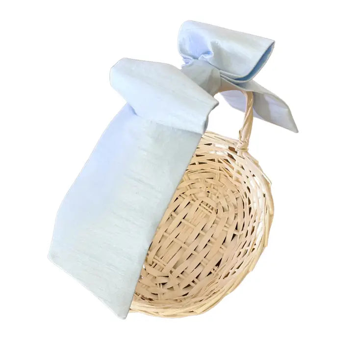 Dupioni Silk Basket Bow
