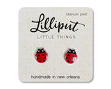 Lilliput Little Things Lilliput Little Things Ladybug Earrings - Little Miss Muffin Children & Home