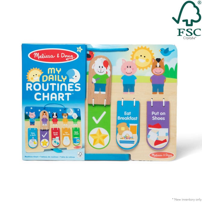 Melissa & Doug Melissa & Doug My Daily Routines Chart - Little Miss Muffin Children & Home