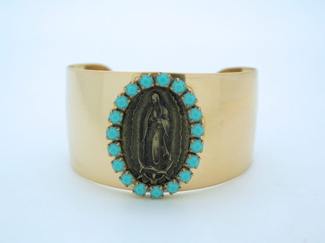 Vintage Narrow Cuff Bangle Bracelet