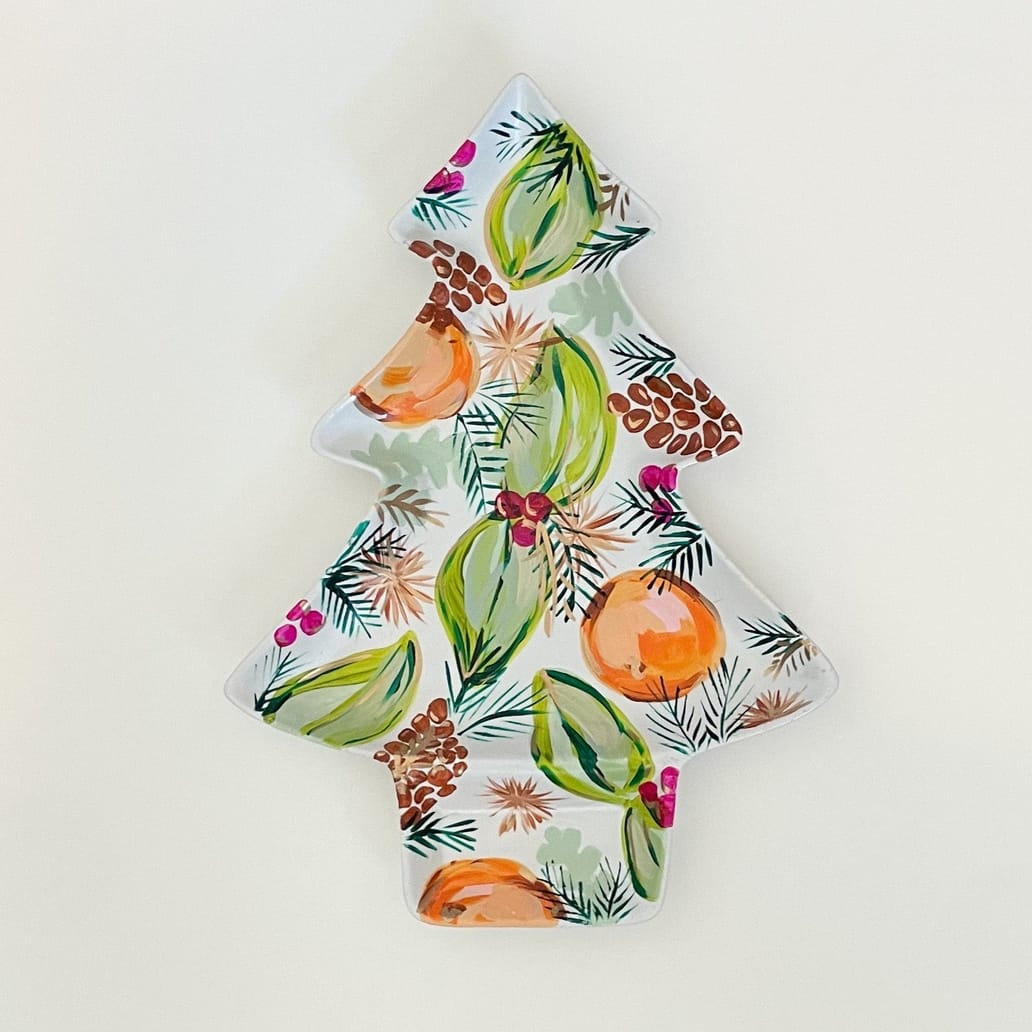 Citrus Christmas Tray