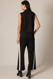 Before You Collection Contrast Stripe Modal Pants