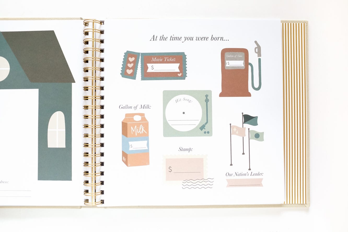 Paper Peony Press The Baby Memory Book - Little Miss Muffin Children & Home