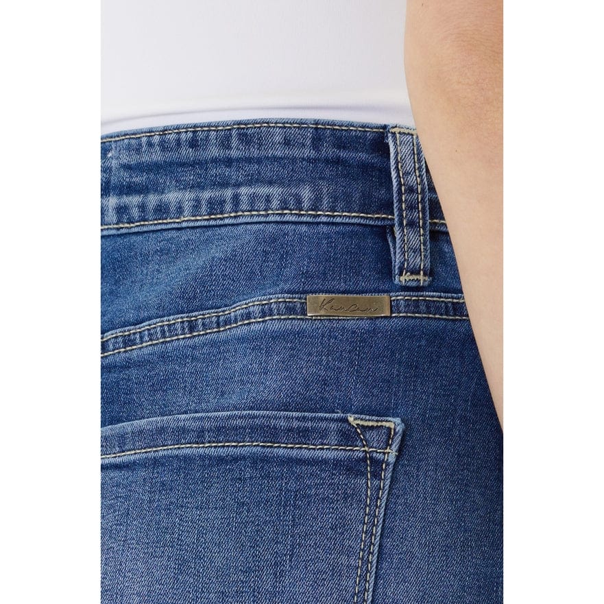 Kancan Kancan Button Fly Midi Denim Skirt - Little Miss Muffin Children & Home