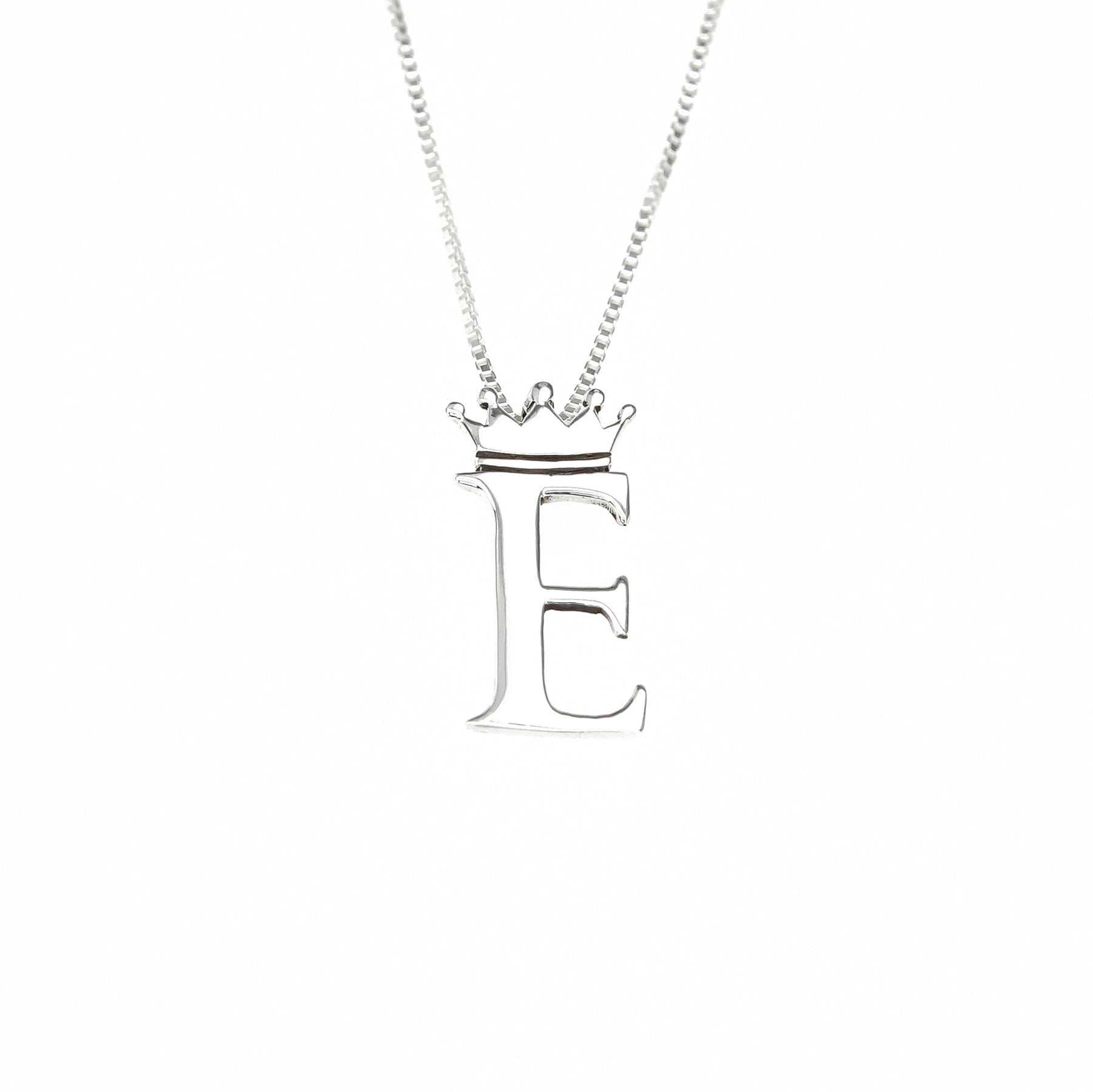 Cristy Cali Cristy Cali Royal Initial Charm Sterling Silver - Little Miss Muffin Children & Home