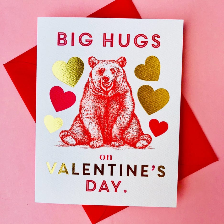 J.Falkner Cards J Falkner Valentine Happy Bear Card - Little Miss Muffin Children & Home