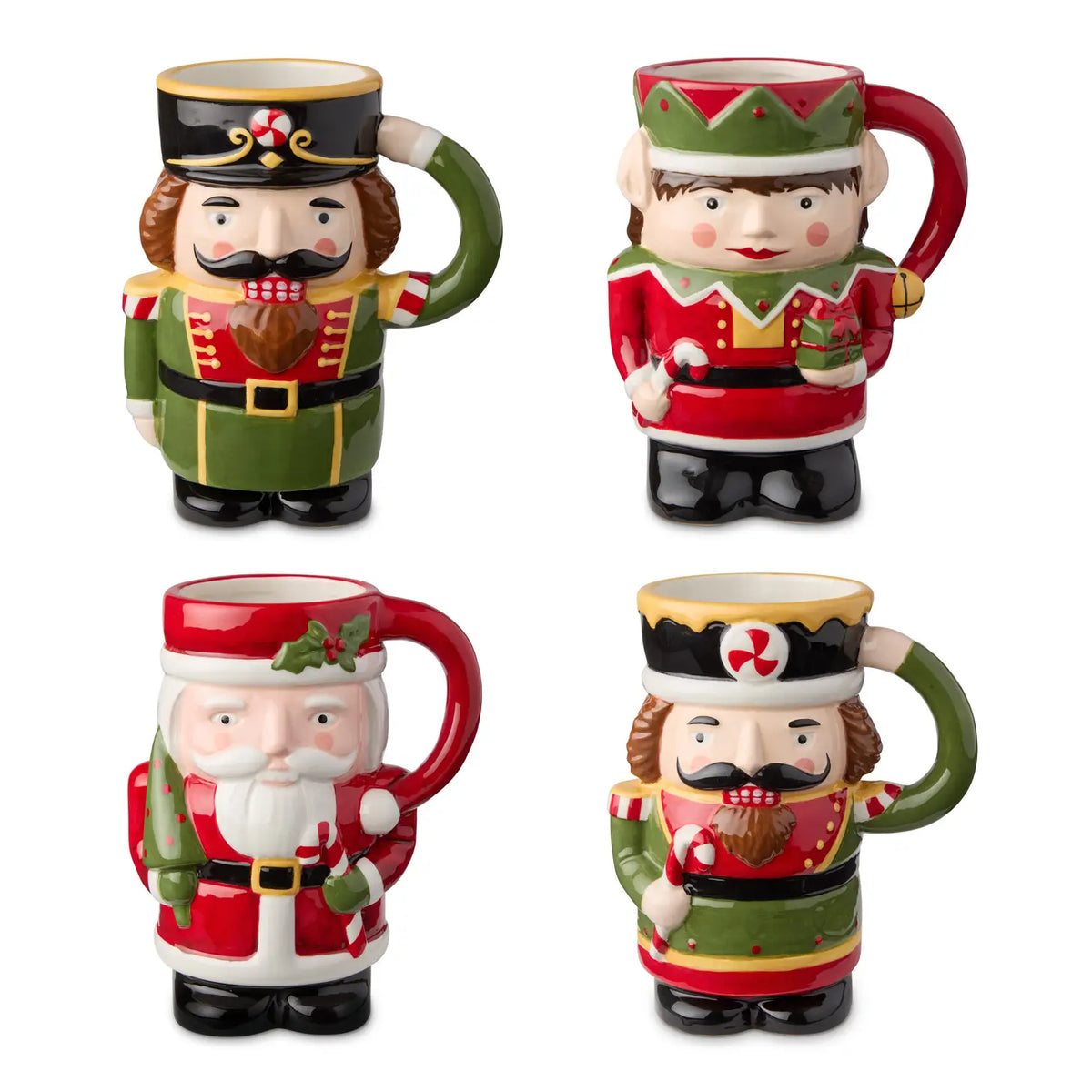 Nutcracker Parade 3D 18oz Mug, 4 Available Styles