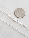 Sosie Designs Sosie Designs Sterling Silver 18" Paper Clip Chain Necklace - Little Miss Muffin Children & Home