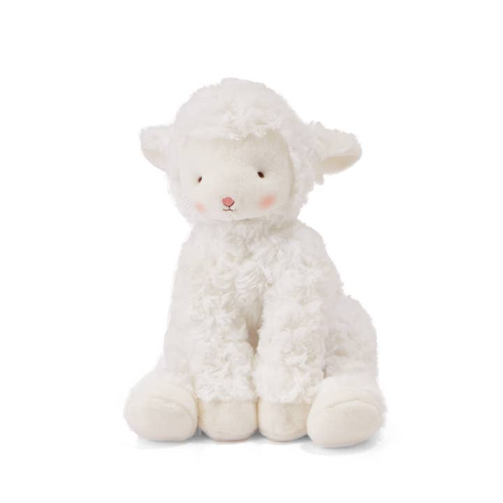 White plush lamb toy