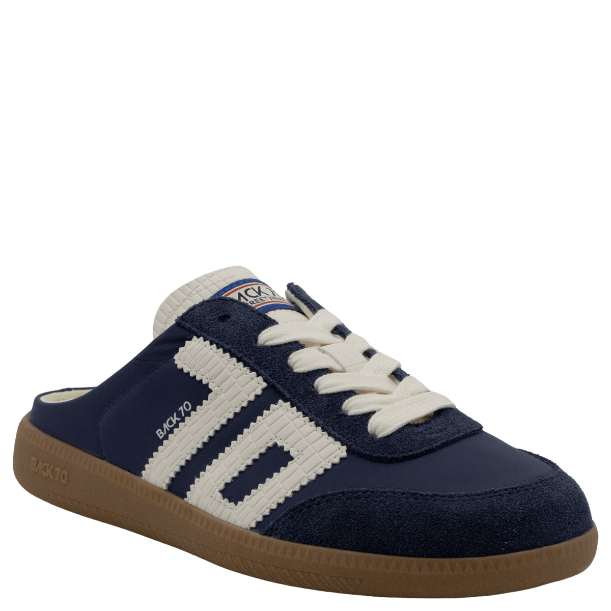 Easter Backless Sneakers in Navy