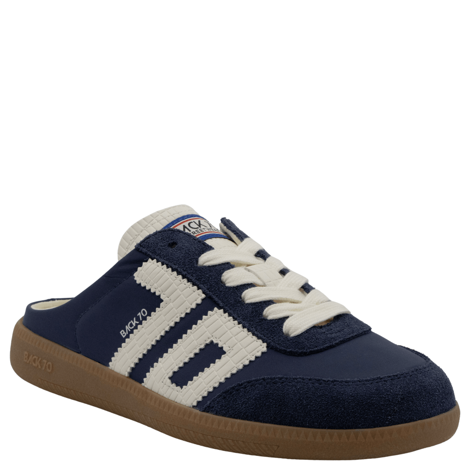 Easter Backless Sneakers in Navy