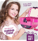 Dan&Darci Light Up Makeup Kit For Kids, Real Girls Make Up Set