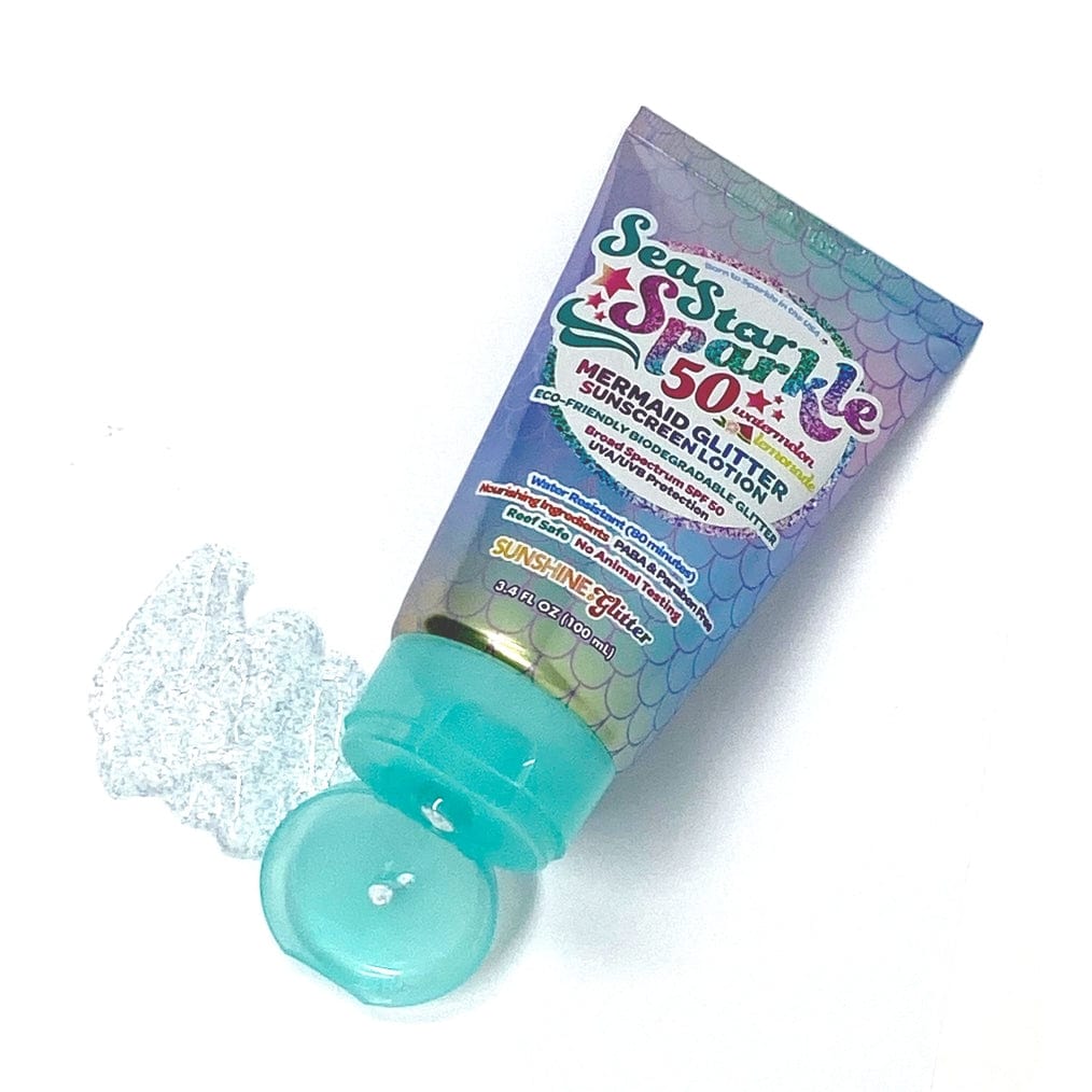 Sunshine & Glitter Sunshine & Glitter Sea Star Sparkle Spf 50+ Sun Lotion - Little Miss Muffin Children & Home