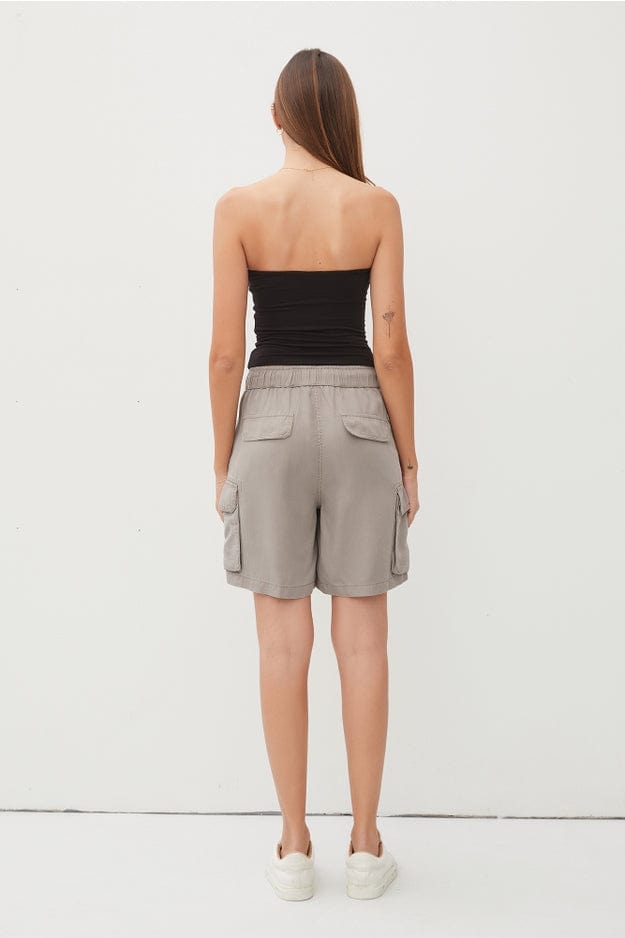 Be Cool Be Cool Tencel Drawstring Cargo Bermuda Shorts - Little Miss Muffin Children & Home