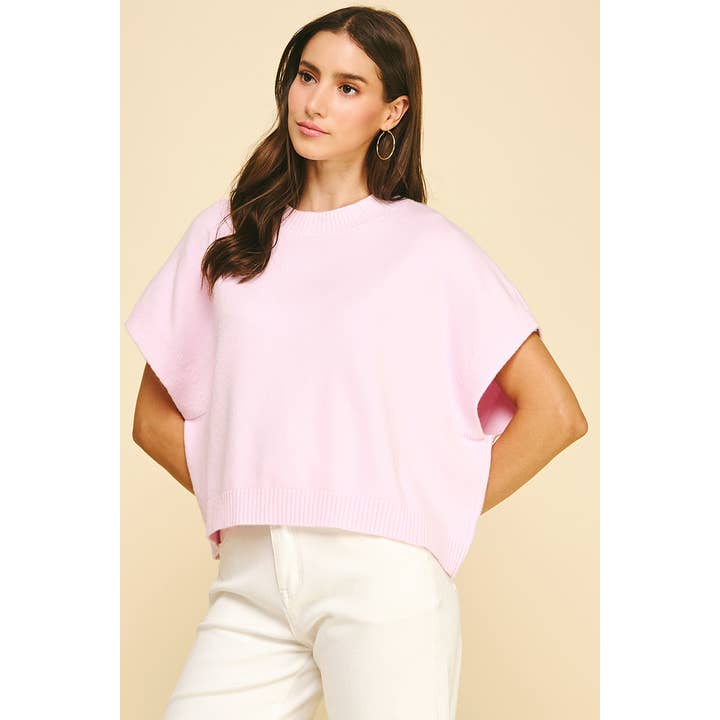 Dropped Shoulder Sweater Top