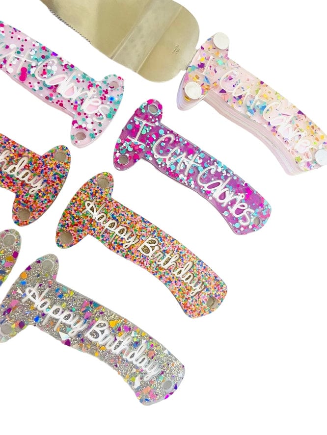 The Unique Oyster Boutique The Unique Oyster Boutique Interchangeable Knife Handle -I Cut Calories - Little Miss Muffin Children & Home