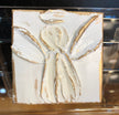 3x3 Angel Handmade Painted Art, 3 Available Colors