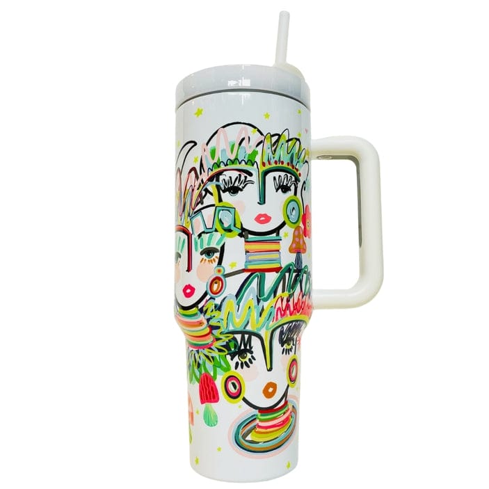 Windy O’Connor Art Windy O’Connor Art Shroomie Chica's 40oz Tumbler - Little Miss Muffin Children & Home