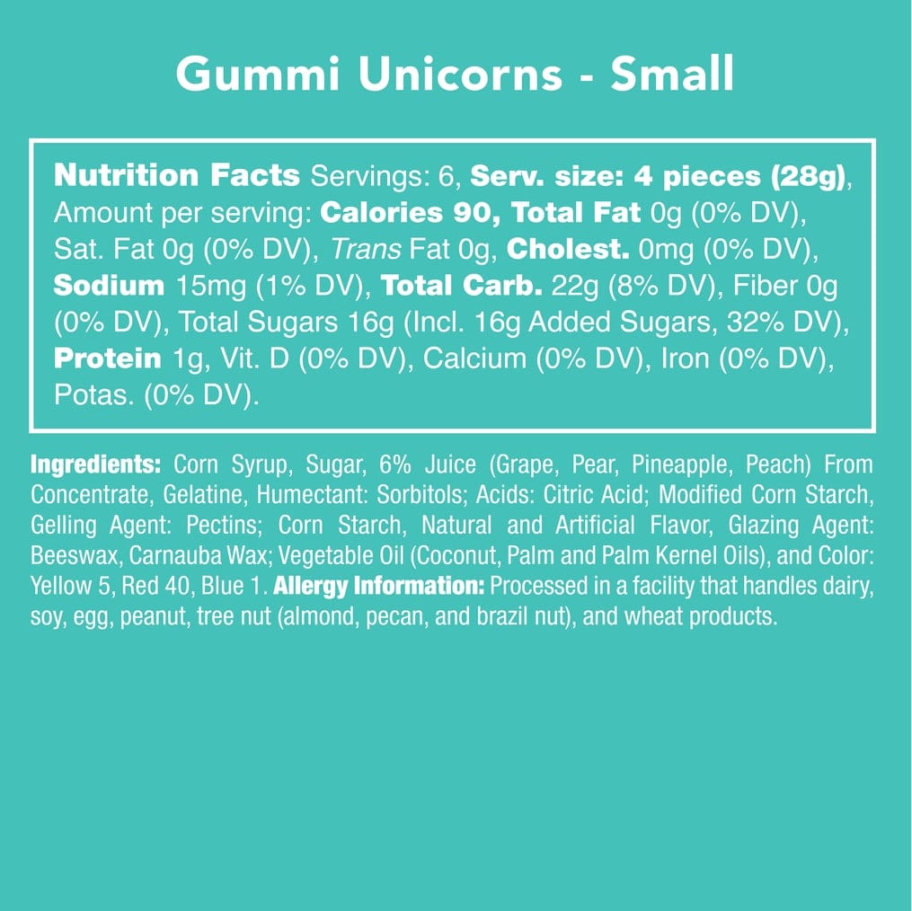 Candy Club Candy Club Gummy Unicorns - Little Miss Muffin Children & Home