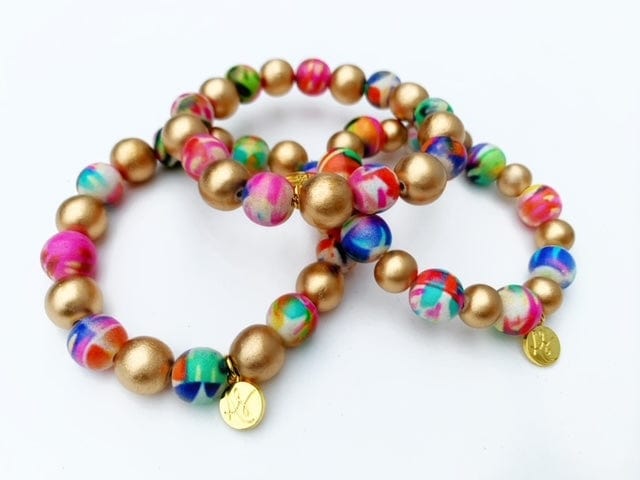 Audra Style Audra Style Abstract Gold Bracelet - Little Miss Muffin Children & Home