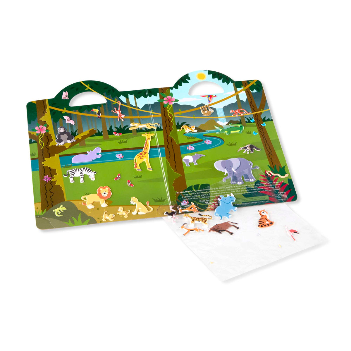 Puffy Sticker Play Set - Safari | Little Miss Muffin Children & Home