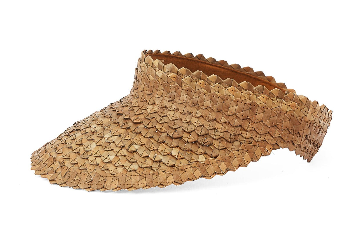 The Artisan and Company The Artisan and Company Island Visor Straw Hat - Little Miss Muffin Children & Home