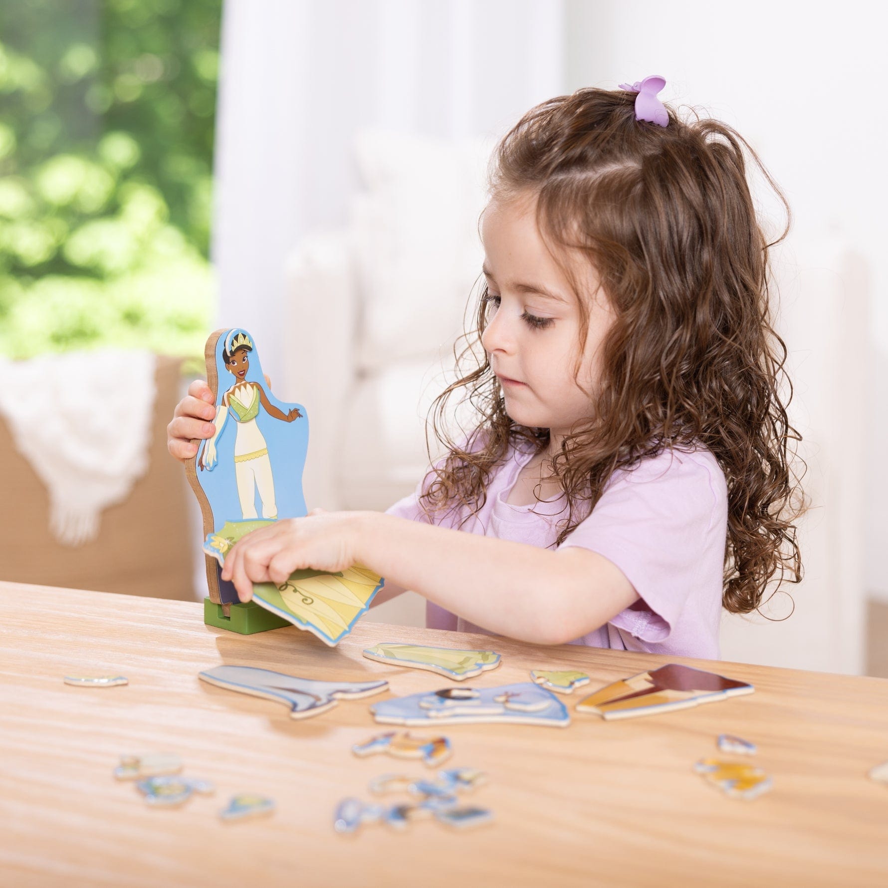 Melissa & Doug Disney Magnetic Dress Up Tiana - Little Miss Muffin Children & Home