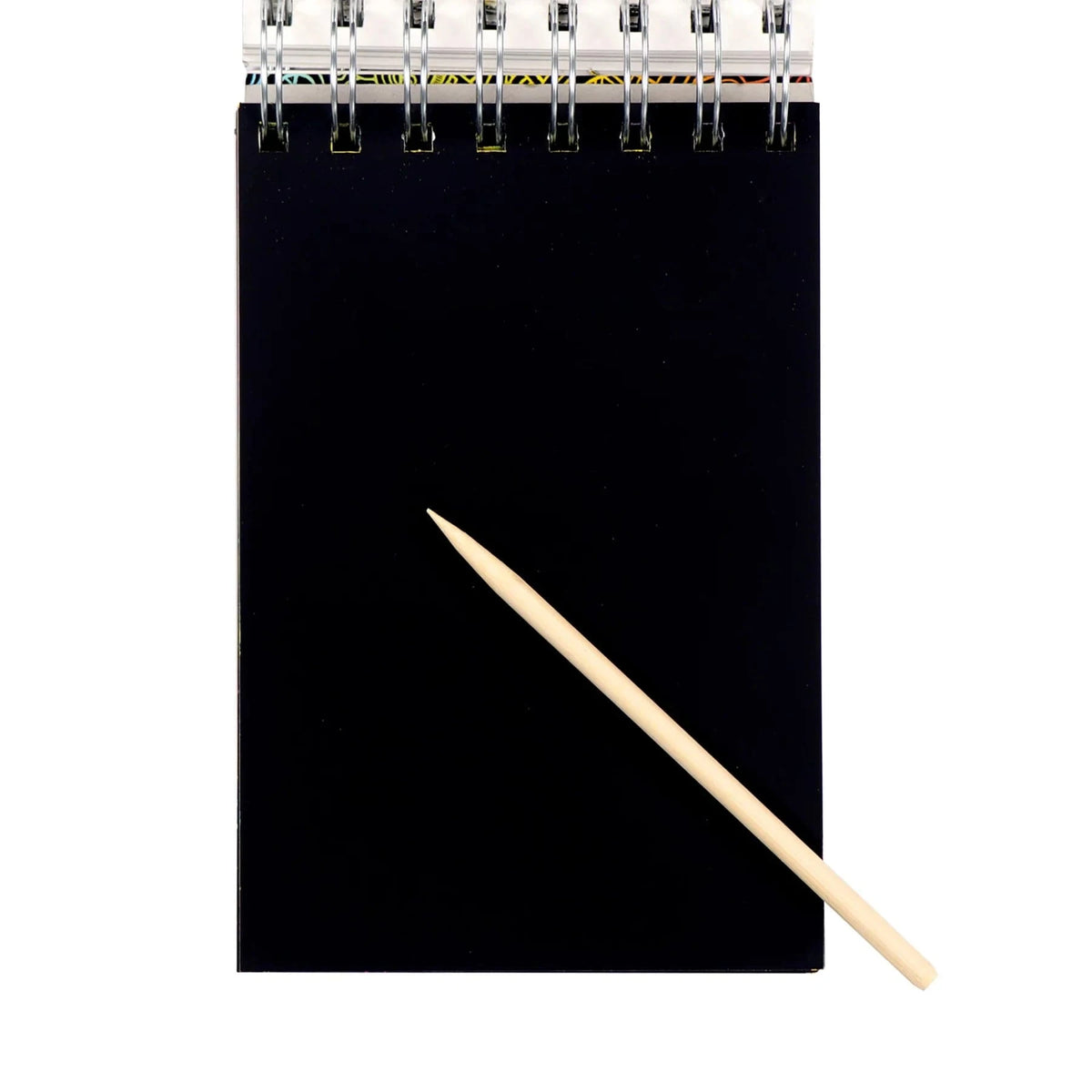 black rainbow etch pad