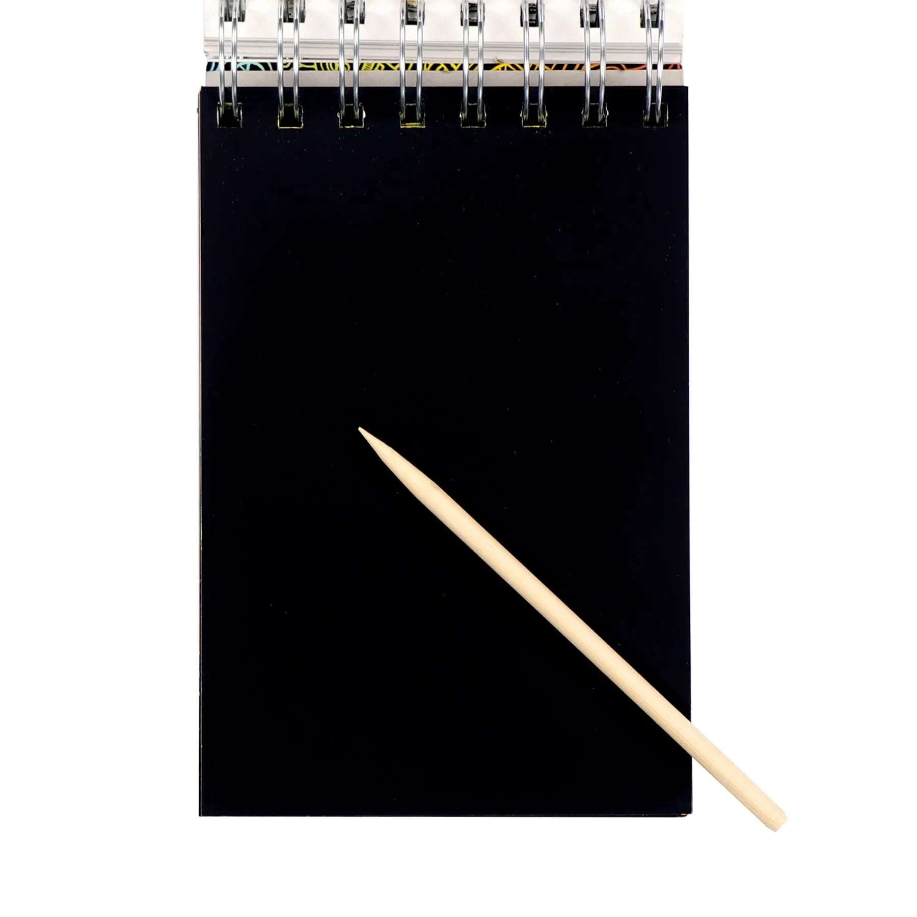 black rainbow etch pad