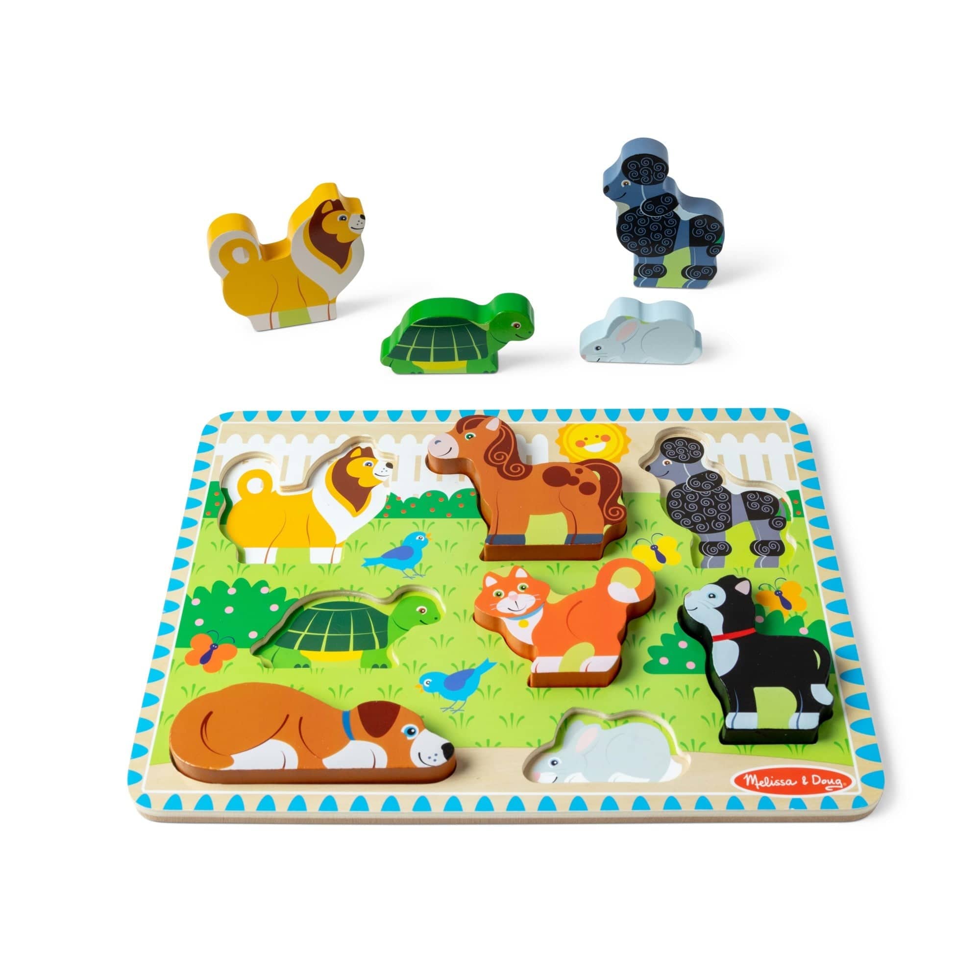 Melissa & Doug Melissa & Doug Pets Chunky Puzzle - Little Miss Muffin Children & Home