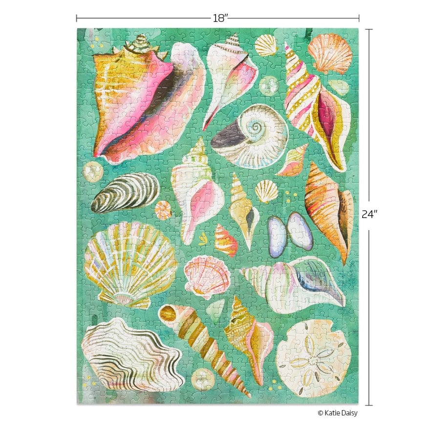 WerkShoppe WerkShoppe Shell Collector 500 Piece Puzzle - Little Miss Muffin Children & Home