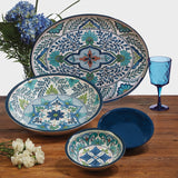 Certified International Talavera Melamine Lg Serving Bowl 13.75"x2.75"