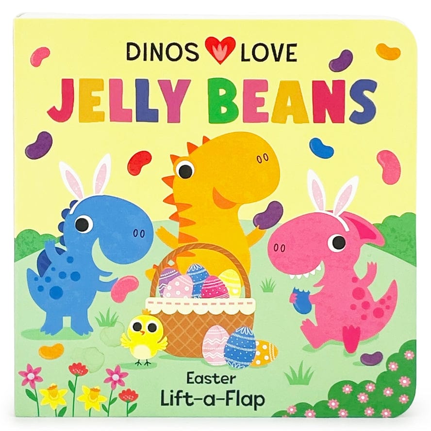 Cottage Door Press Dinos Love Jelly Beans Easter Lift-a-Flap Board Book - Little Miss Muffin Children & Home