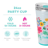 Swig Life Swig Life Island Bloom Party Cup (24oz) - Little Miss Muffin Children & Home