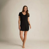 Faceplant Bamboo® Claire Nightgown in Black