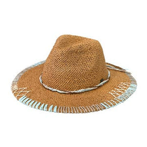 Fashion City Fashion Week Panama Hat with Multi-Colored Stitching - Little Miss Muffin Children & Home