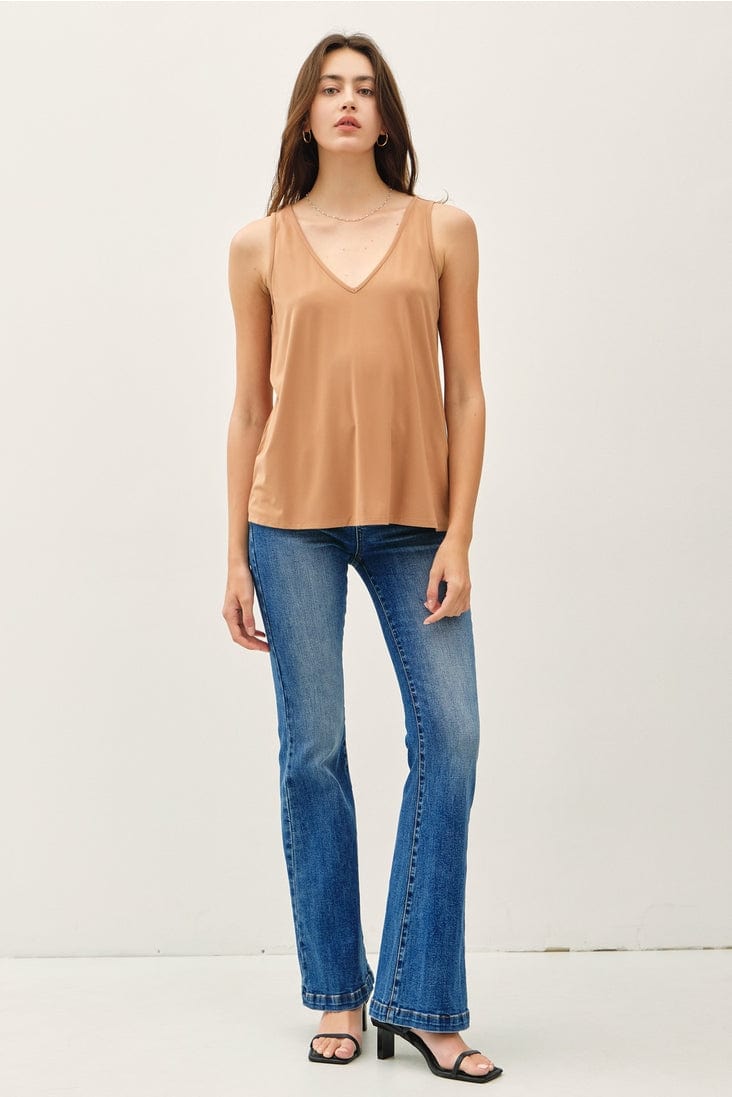 Be Cool Bamboo Modal V-Neck Tank - Little Miss Muffin Children & Home