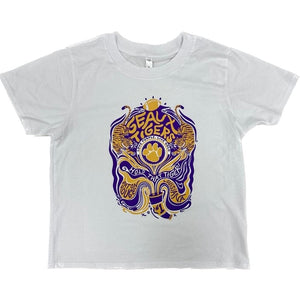 Whereable Art LSU Psychedelic Cube Tee