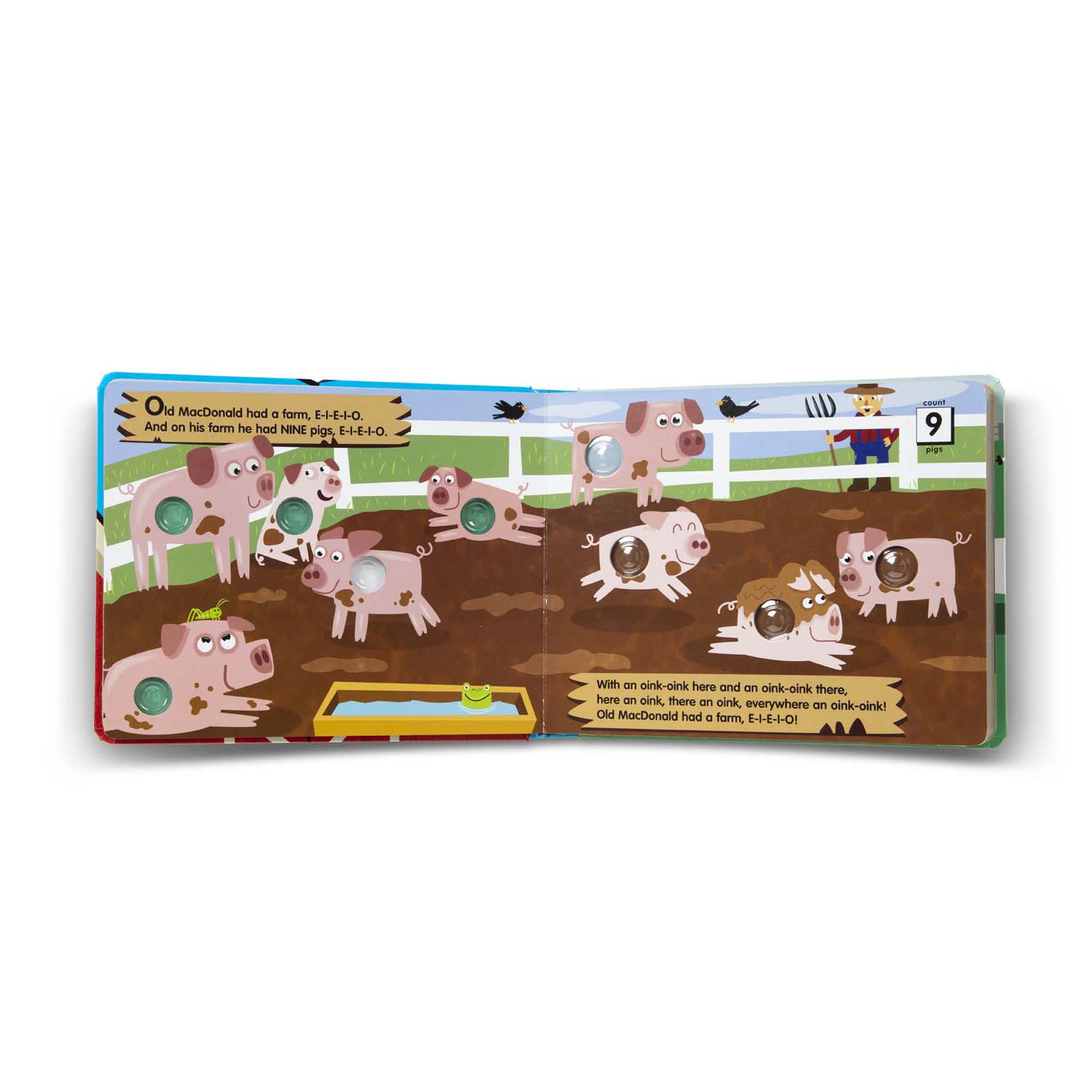 Melissa & Doug Melissa & Doug Poke A Dot Old MacDonald's Farm Book - Little Miss Muffin Children & Home