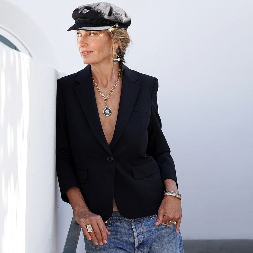 Waxing Poetic Waxing Poetic Inner Compass Pendant On the Desire Is Doing Necklace 20" - Little Miss Muffin Children & Home