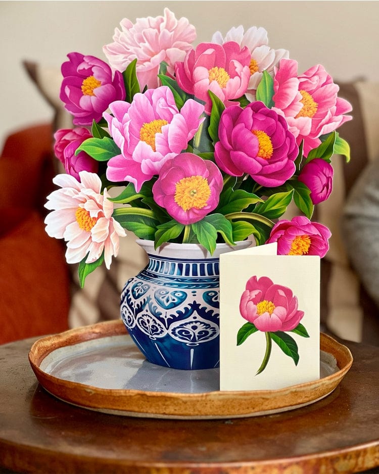 FreshCut Paper FreshCut Paper Peony Paradise Bouquet - Little Miss Muffin Children & Home