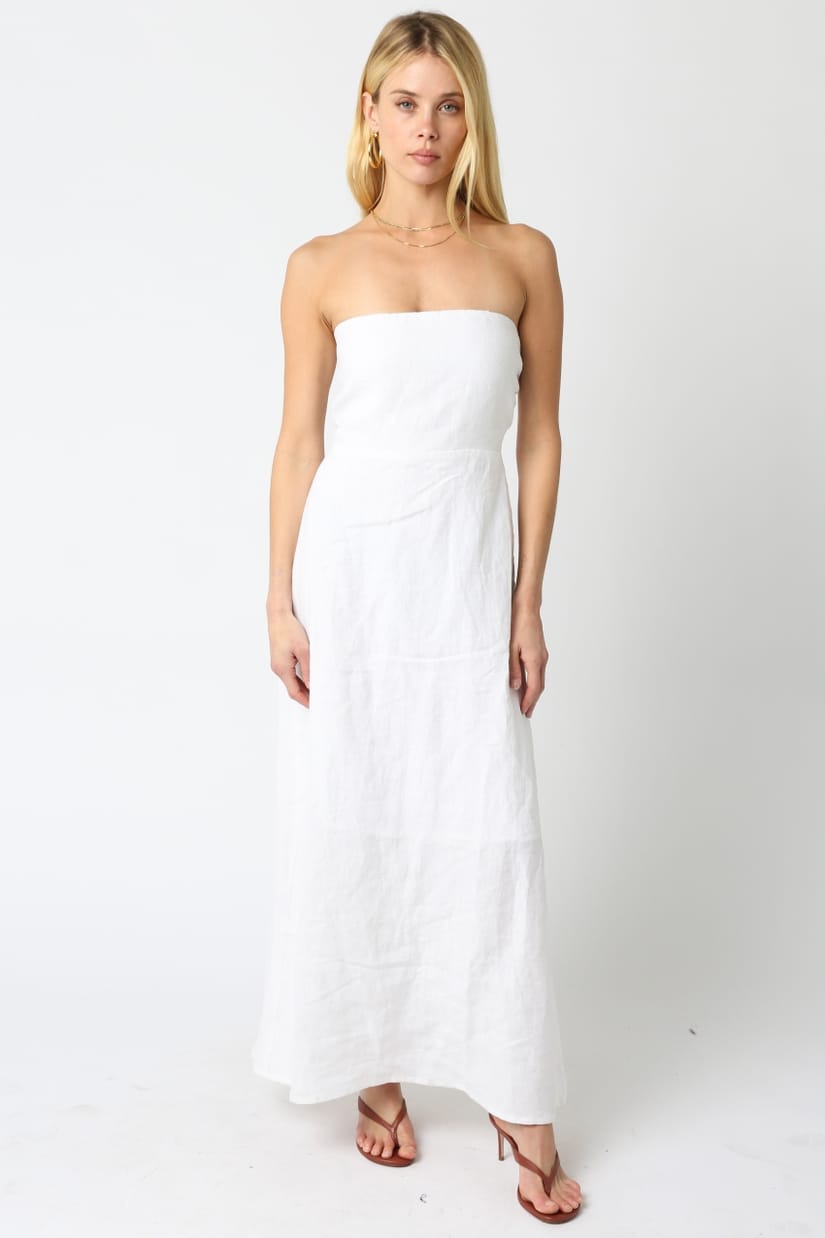 Irise Linen Maxi Dress