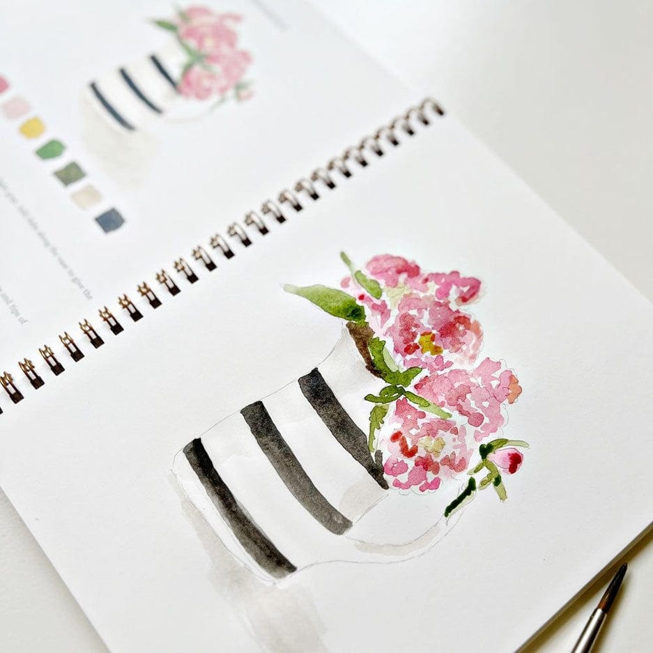 Emily Lex Studio Emily Lex Studio Bouquets Watercolor Workbook - Little Miss Muffin Children & Home
