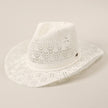 Fashion City Fashion City Lace Pattern Braided Band Deco Adjustable Sun Hat - Little Miss Muffin Children & Home