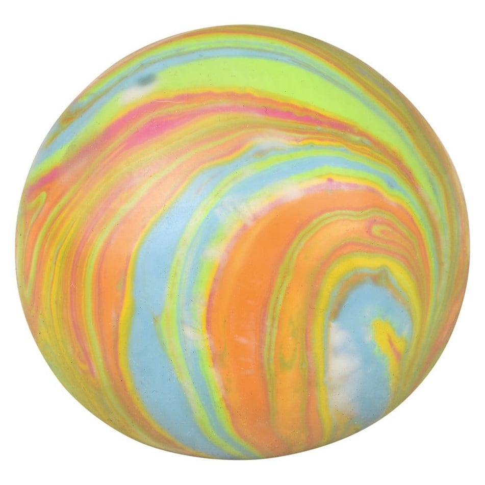 2.33" Squish and Stretch Marbleized Gummi Ball, 6 Available Colors