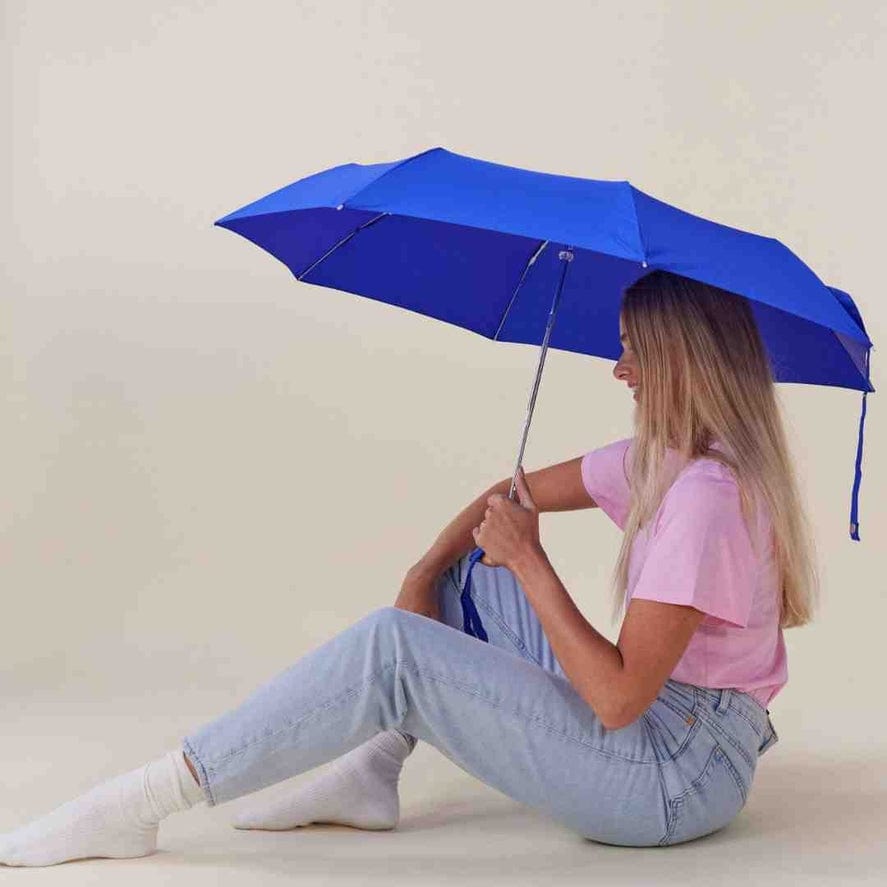 Original Duckhead Royal Blue Compact Eco-Friendly Wind Resistant Umbrella - Little Miss Muffin Children & Home