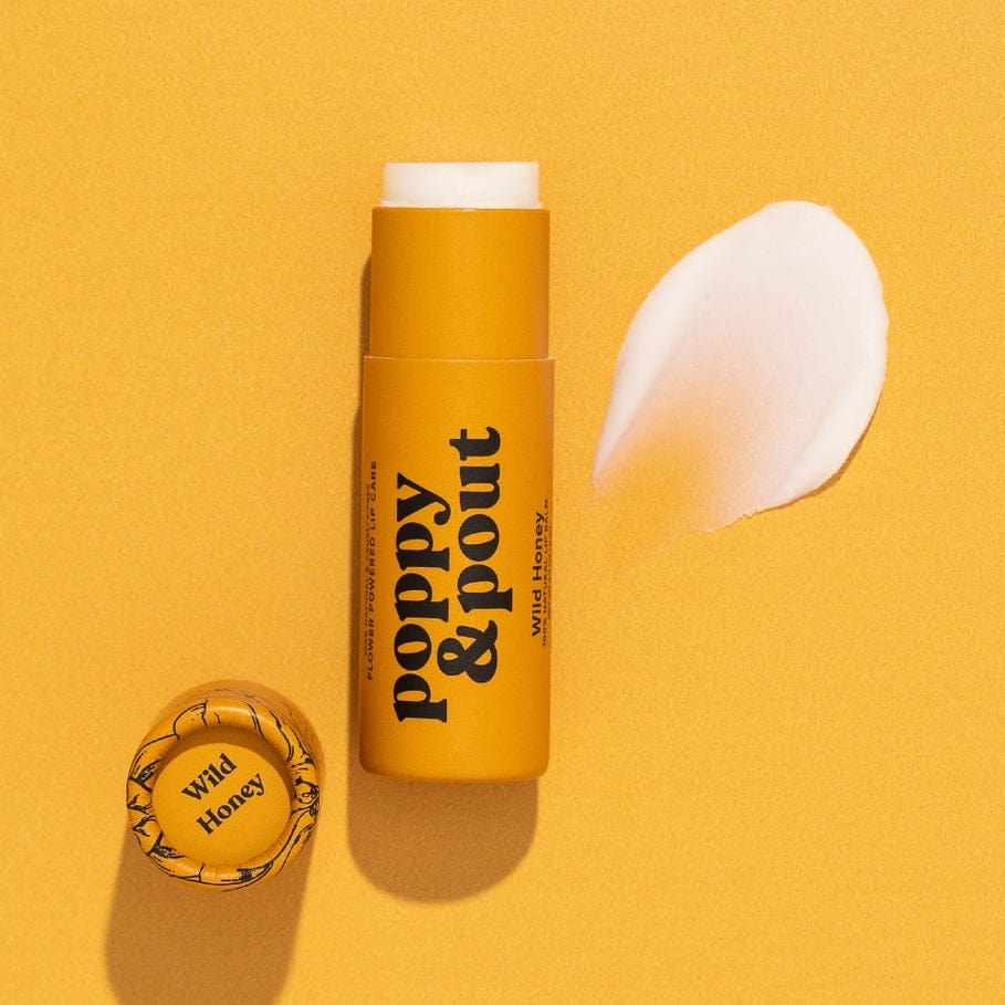 Poppy & Pout Poppy & Pout Lip Balm, Wild Honey - Little Miss Muffin Children & Home
