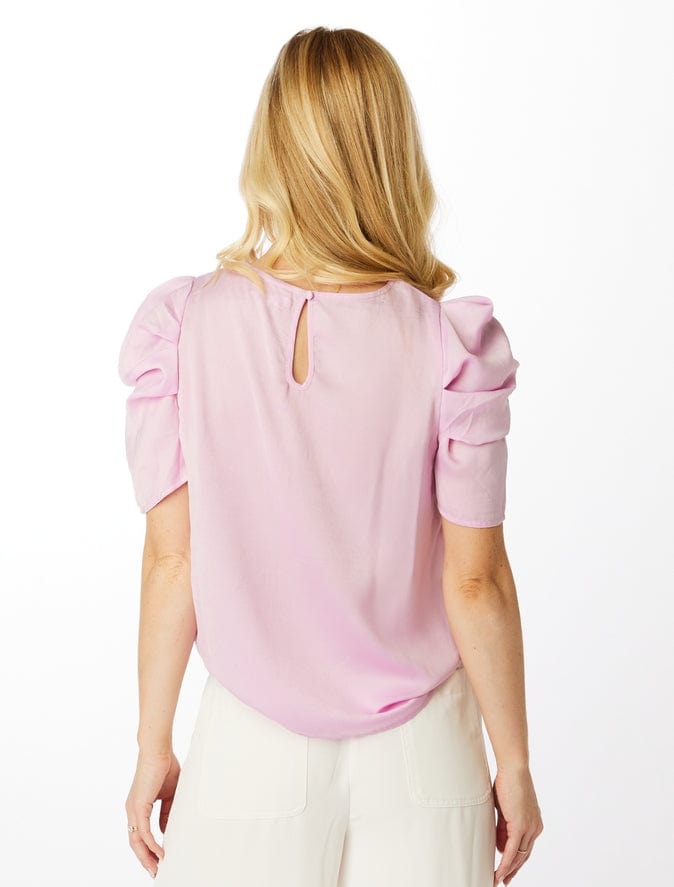 Stewart Simmons Stewart Simmons The Mardi Gras Champagne Sequin Puff Sleeve Shirt - Little Miss Muffin Children & Home