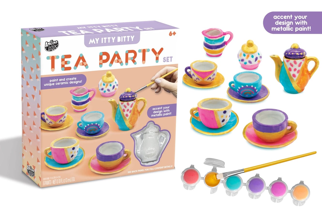 Anker Play Products Anker Play Products My Itty Bitty Tea Party Set - Little Miss Muffin Children & Home