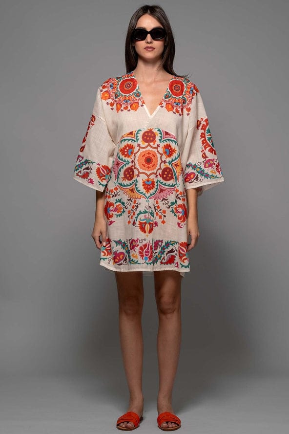 Urban Daizy Urban Daizy Boho Medallion Print Bell Sleeve Dress - Little Miss Muffin Children & Home